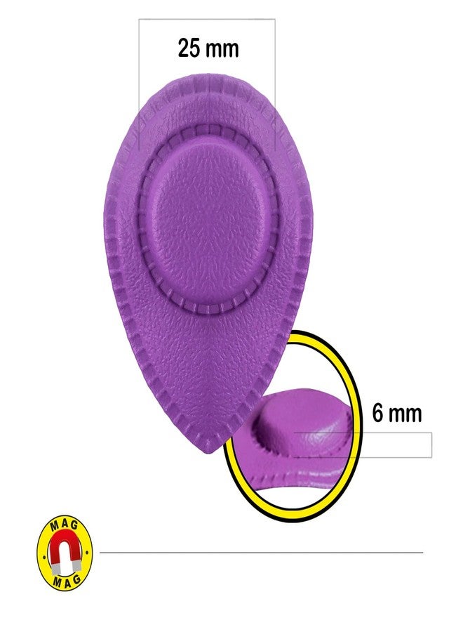 ماج مجموعة 20 مغناطيسًا // 25 × 6 مم // 1800 غاوس // المغناطيسية الحيوية // MAG // بنفسجي - Image 5